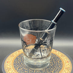 Realistic Bamboo Glass Straws