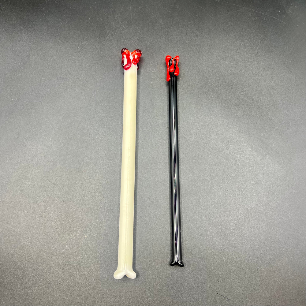 “The Bloody Bone” Glass Straw Surfside Sips