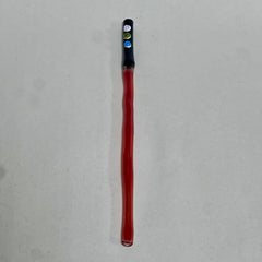 Wobbly red lightsaber straw