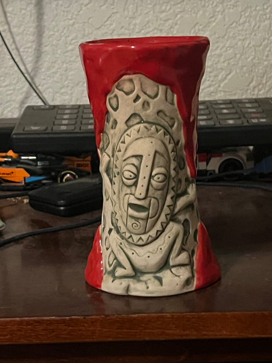 Krakatoa Tiki Mug from Trader Sam's Grog Grotto.