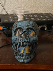 Cosmic Skull Mug, Death Ray Blue Edition