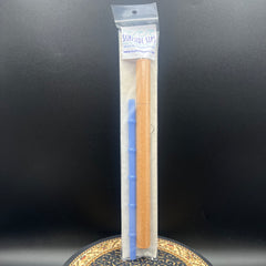 "Tiki Bamboo" 8" Reusable glass straw travel kit