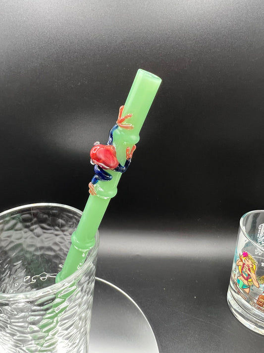 Add “Ferdinand” the Baby Tree Frog to any straw (straw sold separately) Surfside Sips