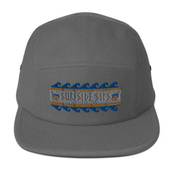 Surfside Sips Five Panel Tiki Cap Surfside Sips
