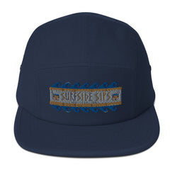 Surfside Sips Five Panel Tiki Cap Surfside Sips