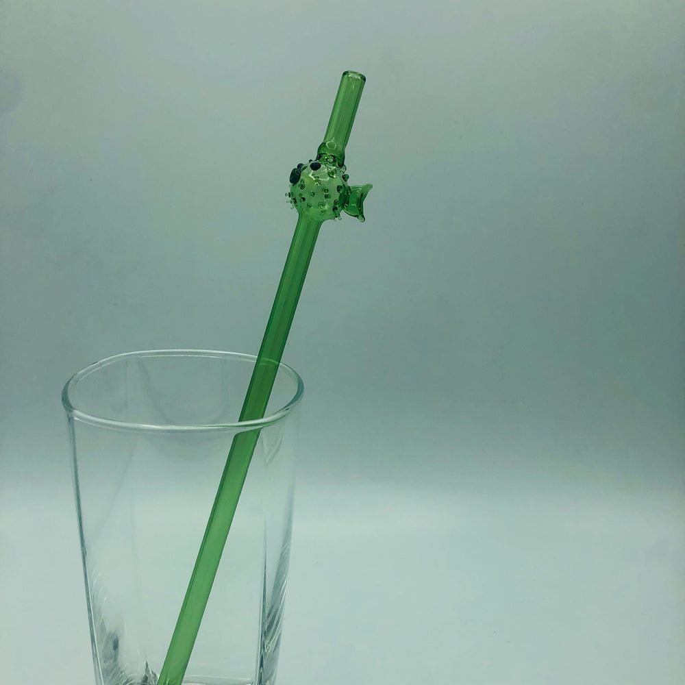 Pufferfish Straw Surfside Sips