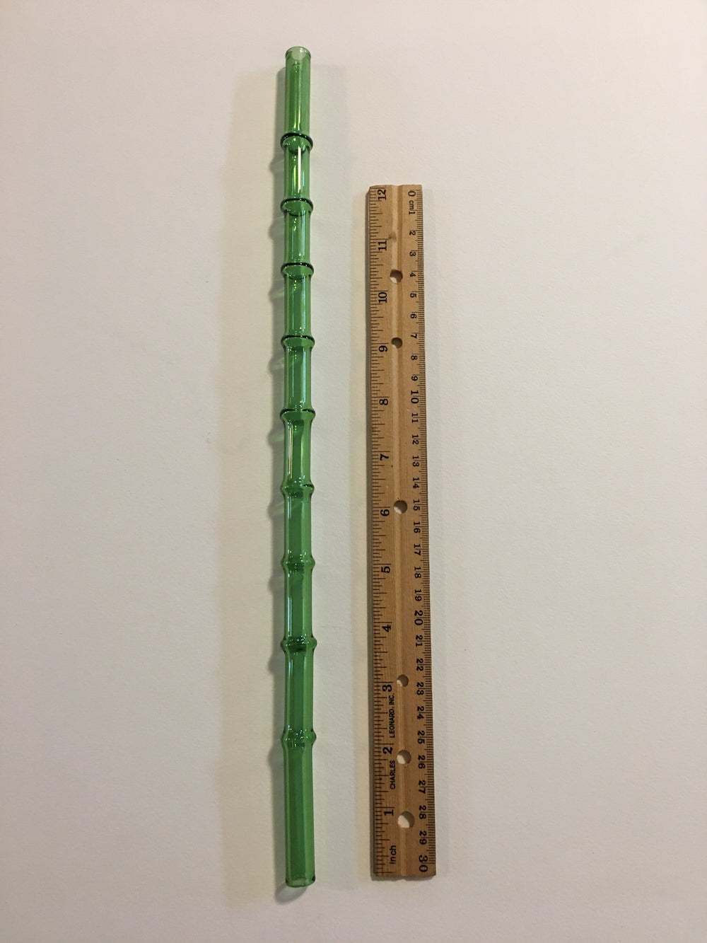 “Tiki Bamboo” Glass Scorpion Bowl Straw Surfside Sips