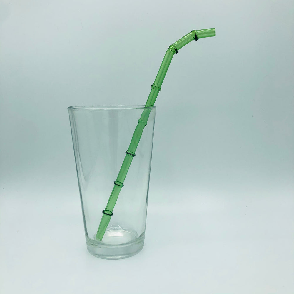 Bent “Tiki Bamboo” Straw Surfside Sips