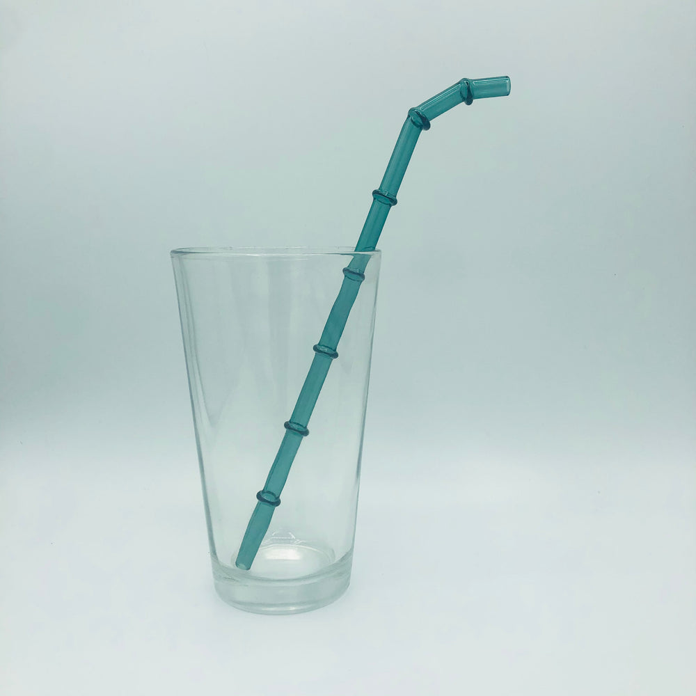 Bent “Tiki Bamboo” Straw Surfside Sips
