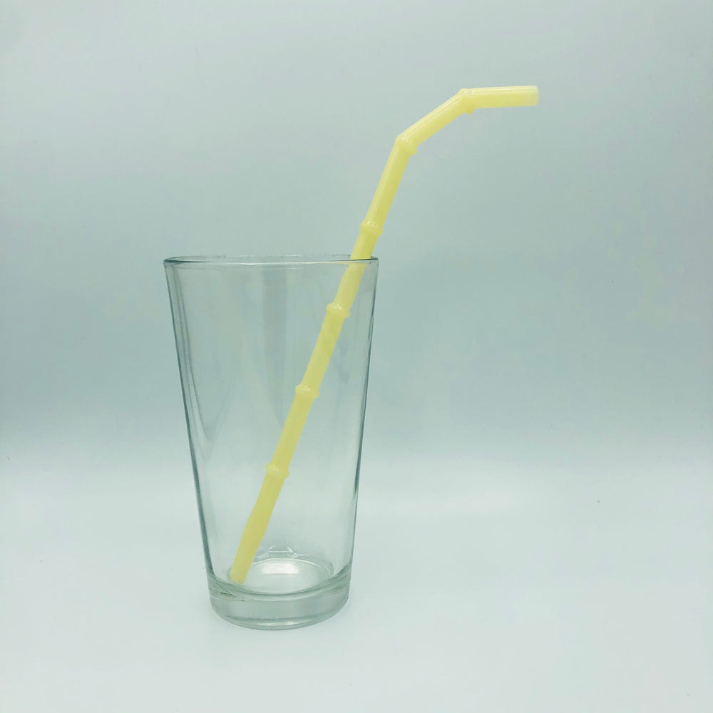 Bent “Tiki Bamboo” Straw Surfside Sips