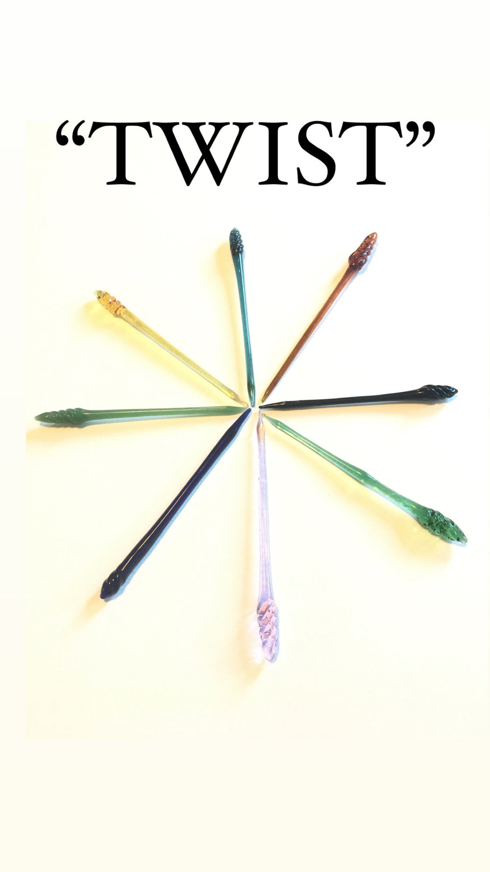 Set of 4 Cocktail Picks Surfside Sips