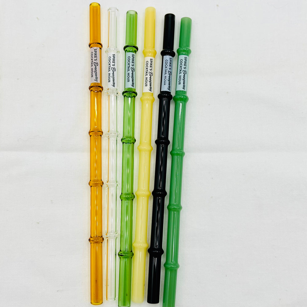 Spike’s Breezeway Cocktail Hour branded straws Surfside Sips