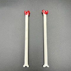 “The Bloody Bone” Glass Straw Surfside Sips