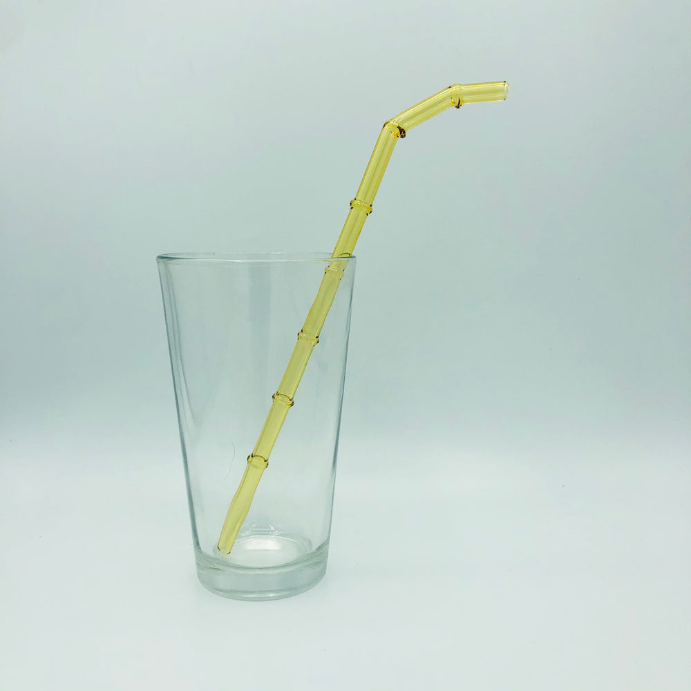 Bent “Tiki Bamboo” Straw Surfside Sips