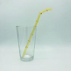 Bent “Tiki Bamboo” Straw Surfside Sips