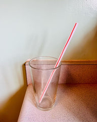 “The Classic” reusable Glass Straw Surfside Sips