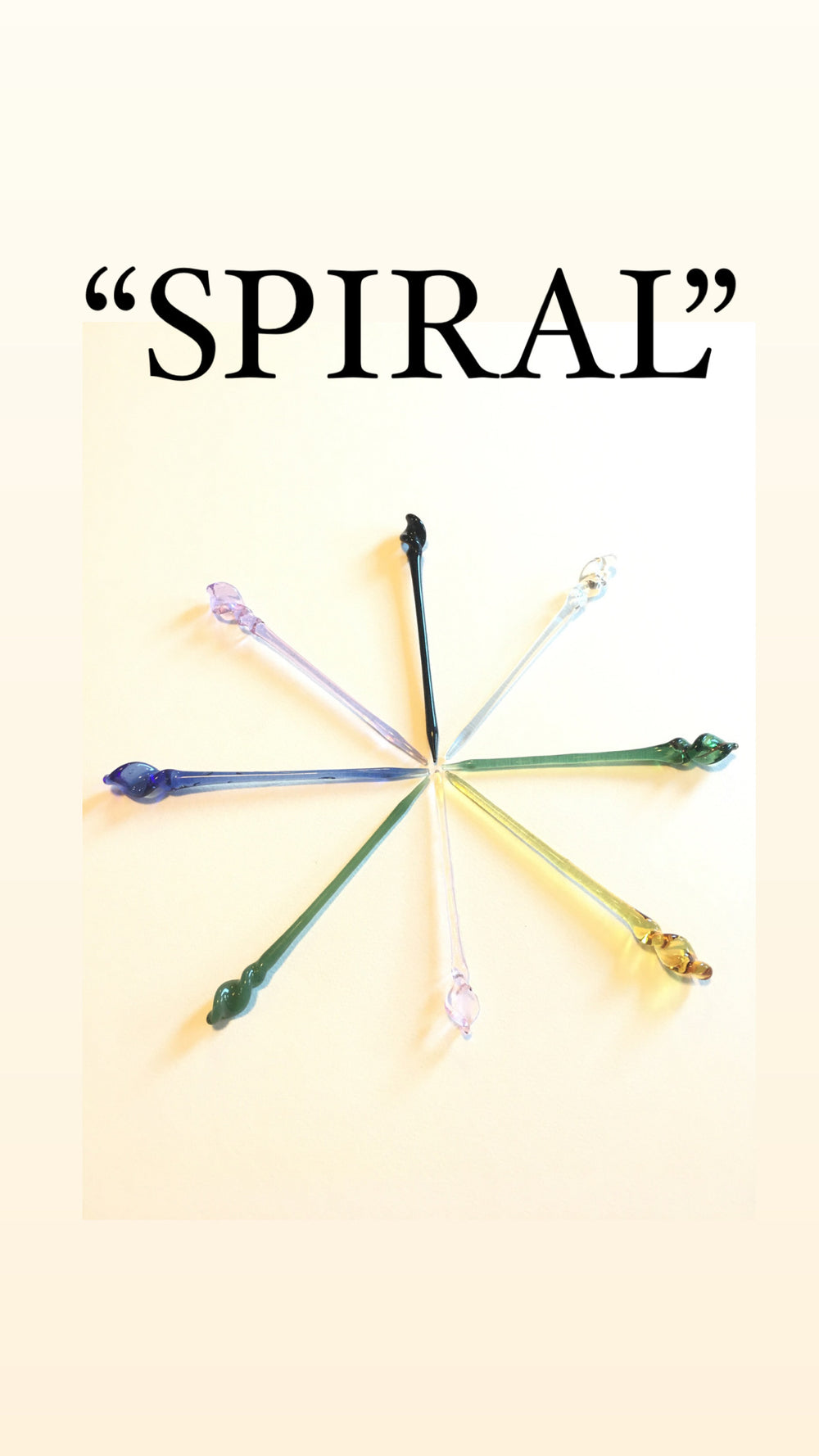 Set of 4 Cocktail Picks Surfside Sips