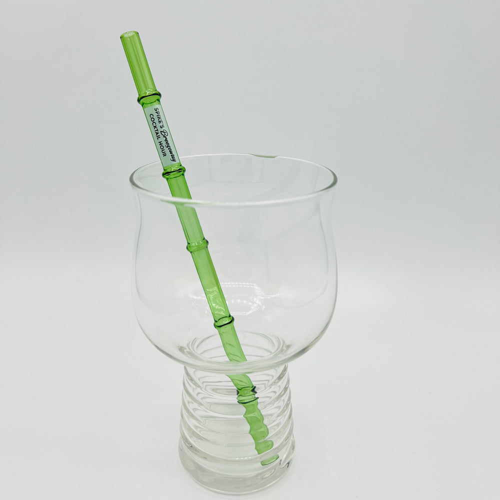 Spike’s Breezeway Cocktail Hour branded straws Surfside Sips