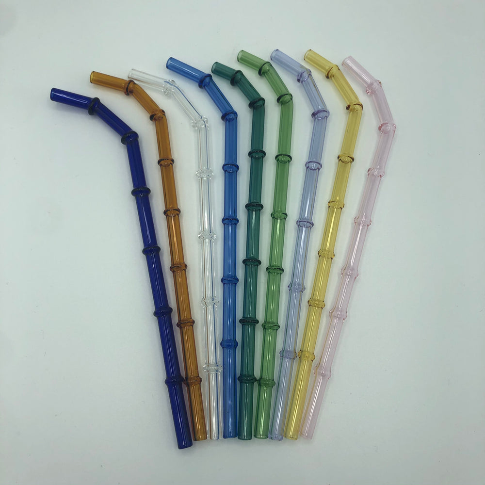 Bent “Tiki Bamboo” Straw Surfside Sips