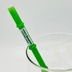 Spike’s Breezeway Cocktail Hour branded straws Surfside Sips