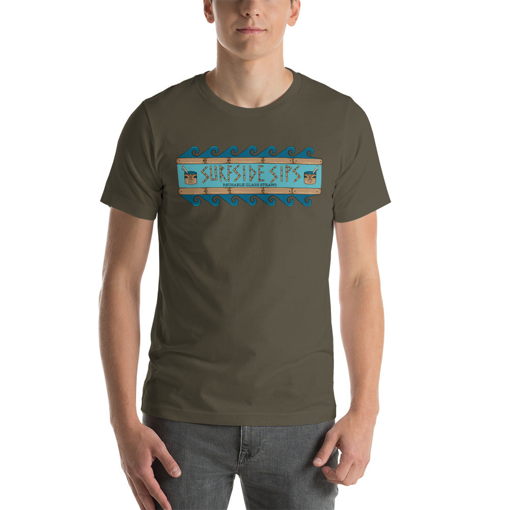 Surfside Sips Tiki T-Shirt Surfside Sips