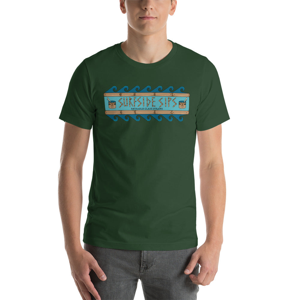 Surfside Sips Tiki T-Shirt Surfside Sips