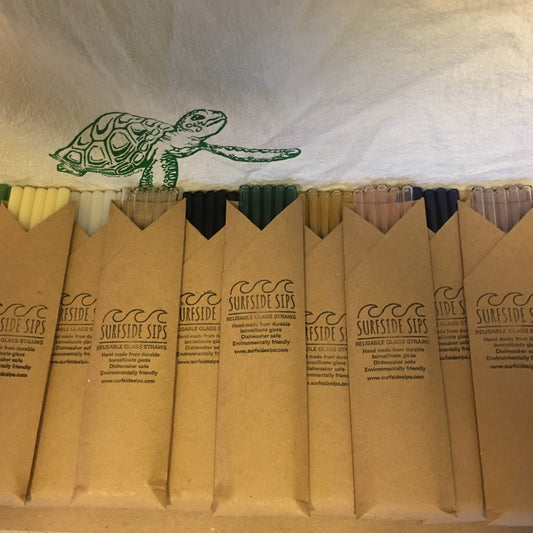 Set of Twenty Five Straws Surfside Sips