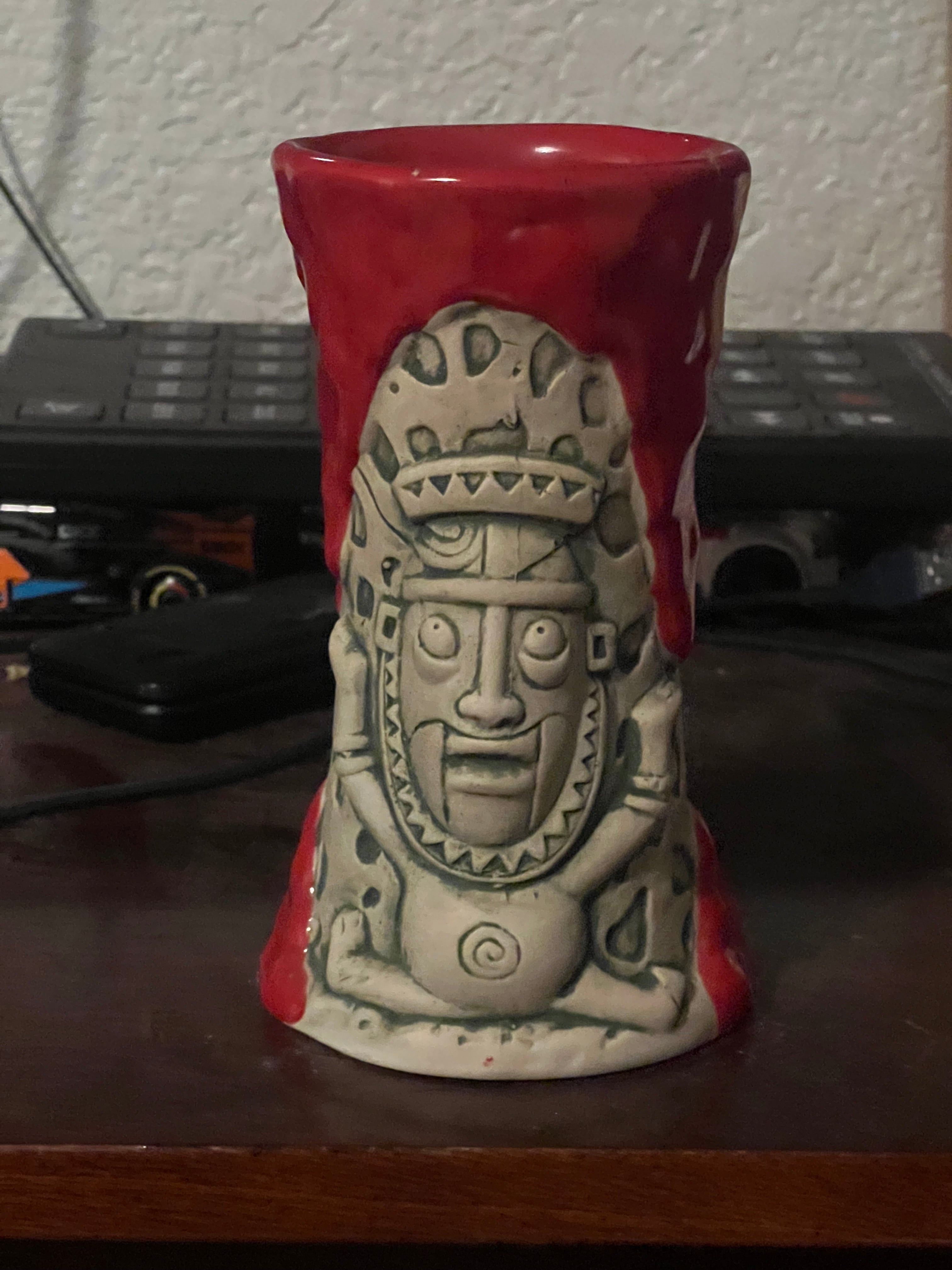 Krakatoa Tiki Mug from Trader Sam's Grog Grotto.