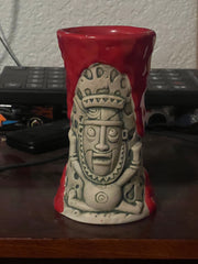 Krakatoa Tiki Mug from Trader Sam's Grog Grotto.