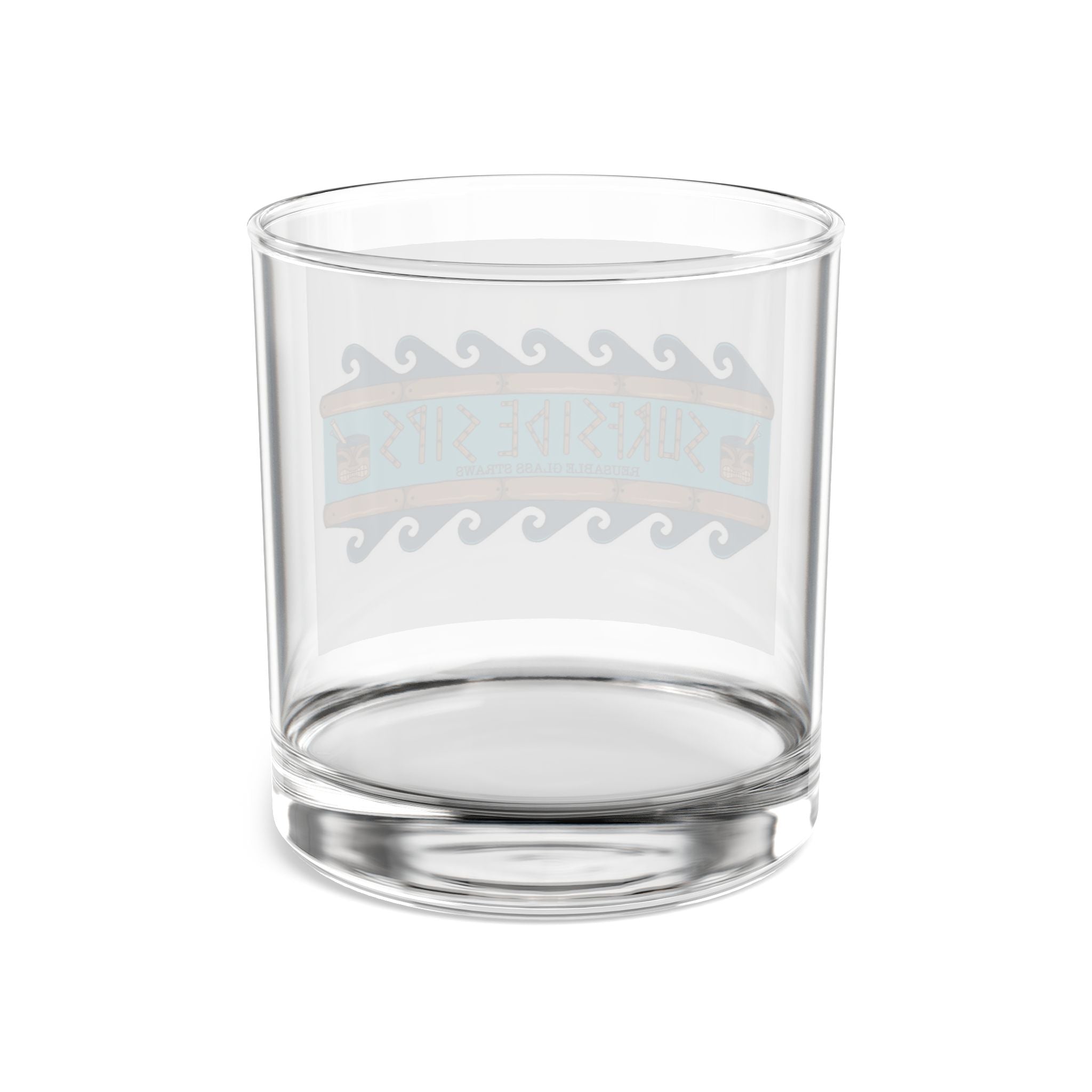 Surfside Sips Tiki Logo 10oz Mai Tai Glass
