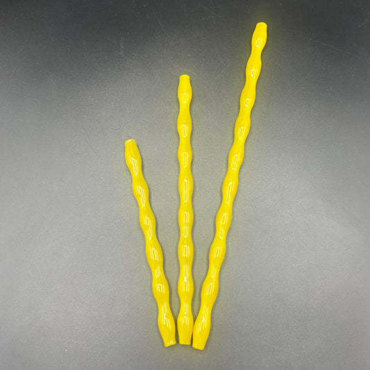 Chartreuse Glass Ripple Sip