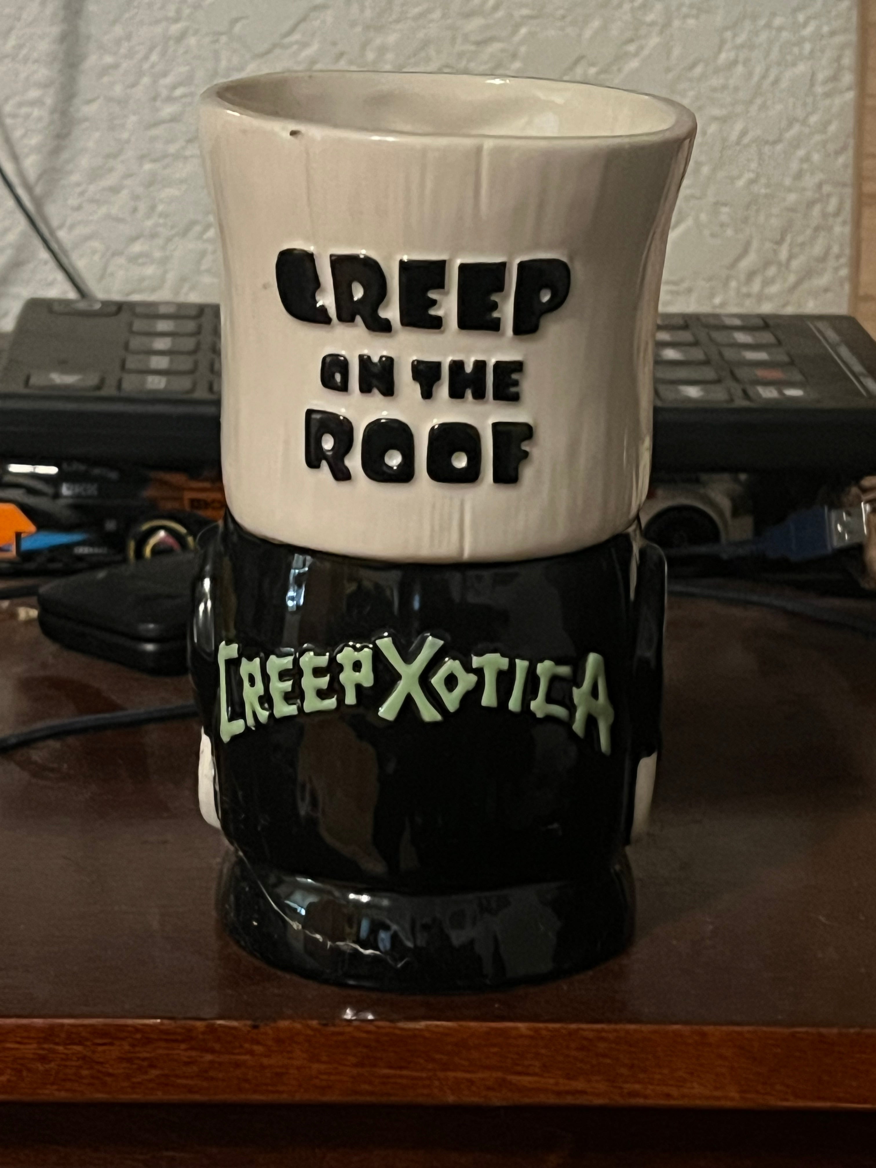 "Creep on the Roof" tiki mug