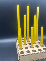 Chartreuse Glass Smoothie Straw