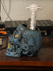 Cosmic Skull Mug, Death Ray Blue Edition
