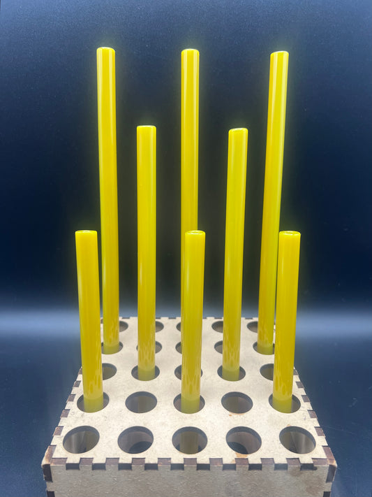 Chartreuse Glass Smoothie Straw