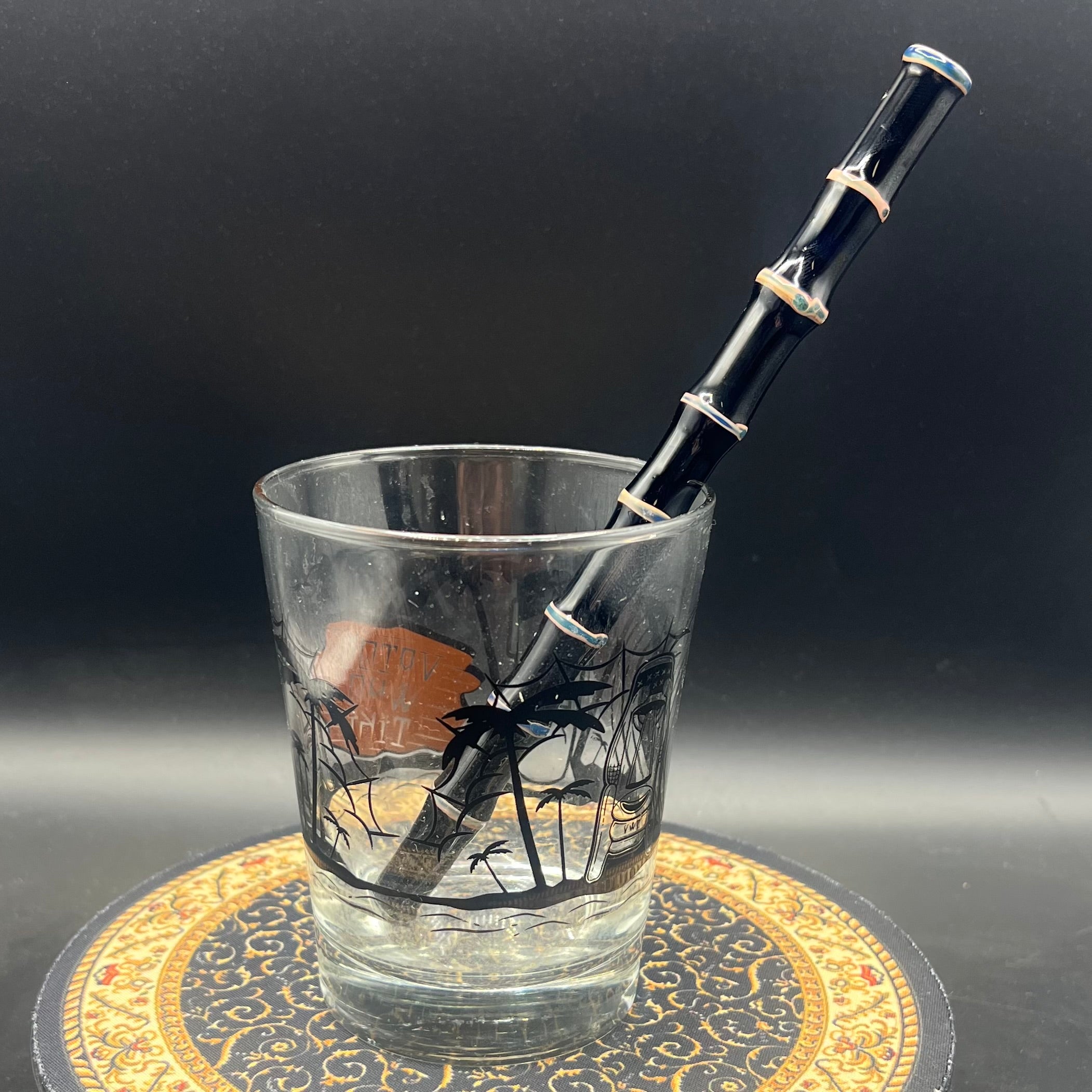 Realistic Bamboo Glass Straws (Pre-Order)