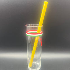 Chartreuse Glass Smoothie Straw