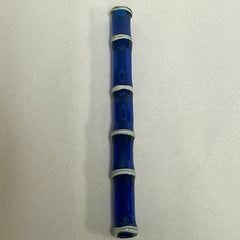 6” Royal Blue Realistic Bamboo Sip
