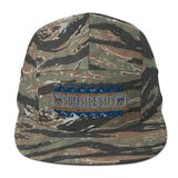 Surfside Sips Five Panel Tiki Cap