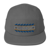 Surfside Sips Five Panel Tiki Cap