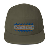 Surfside Sips Five Panel Tiki Cap