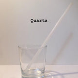 Surfside Sips 10" Quartz Glass Drinking Straw