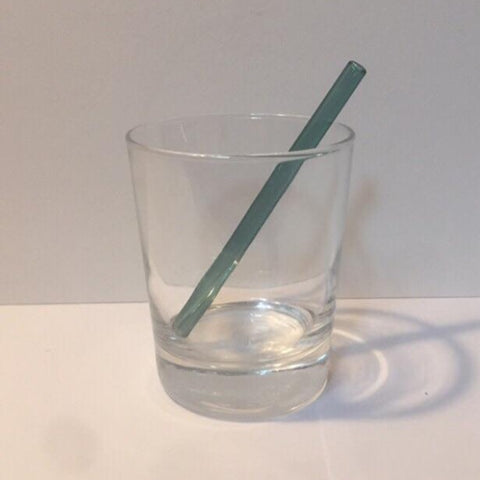 Surfside Sips 5" Glass Drinking Straw