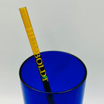 HUMBOLDT decal glass straw