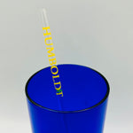 HUMBOLDT decal glass straw