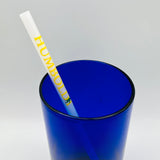 HUMBOLDT decal glass straw