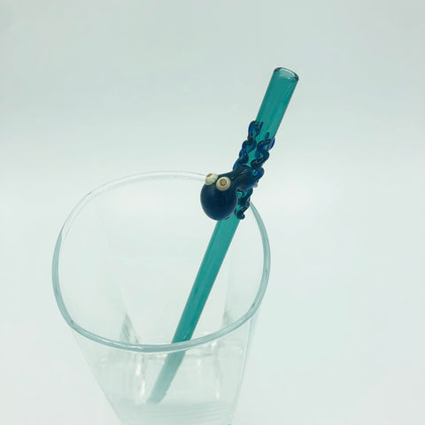 Add “Kier” the Baby Octopus to ANY straw (straw sold separately)
