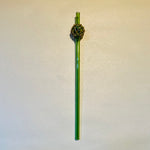 Japanese glass fishing float straw Surfside Sips