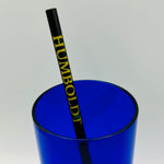 HUMBOLDT decal glass straw