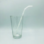 Surfside Sips bent "Tiki Bamboo" Glass Borosilicate Drinking Straw